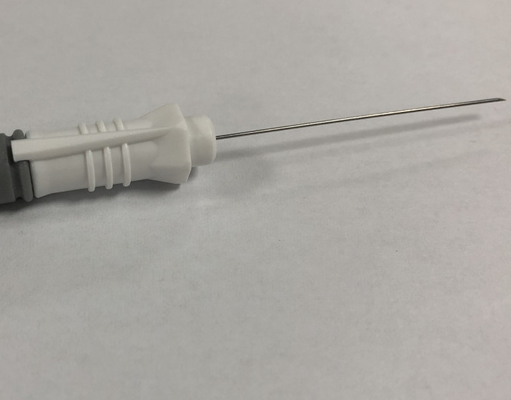 Aiguille concentrique jetable de la nouvelle version EMG avec la poignée en plastique blanche