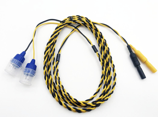 Électrodes jetables d'aiguille de tire-bouchon de torsion pour le prendre signaux d'EEG ou de PE