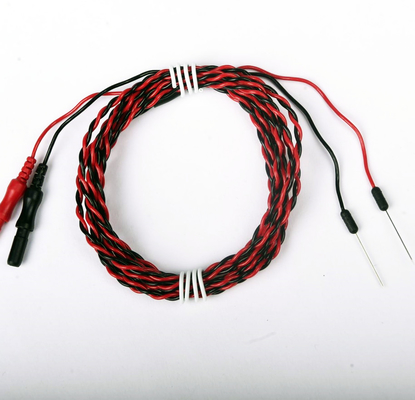 Électrode jetable d'aiguille de Subdermal EMG de torsion d'IONM avec 12 couleurs