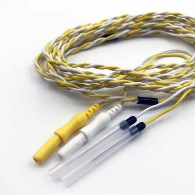 Électrode jetable d'aiguille de Subdermal EMG de torsion d'IONM avec 12 couleurs