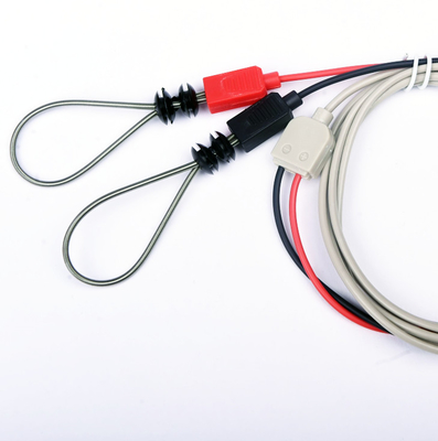 Stimulation et électrodes de enregistrement de boucle avec le câble de connexion de 5 Polonais