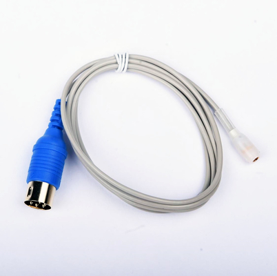 Le câble concentrique de bouclier d'EMG avec le connecteur de 5 bornes DIN adapte la plupart des systèmes d'EMG