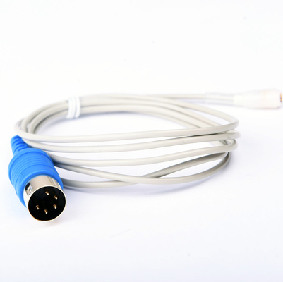 Le câble concentrique de bouclier d'EMG avec le connecteur de 5 bornes DIN adapte la plupart des systèmes d'EMG