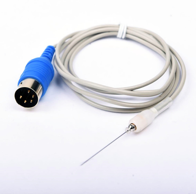 Le câble concentrique de bouclier d'EMG avec le connecteur de 5 bornes DIN adapte la plupart des systèmes d'EMG