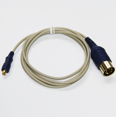 Câble de connexion pour l'aiguille d'EMG (adaptez pour la ligne en plastique concentrique les aiguilles d'EMG)