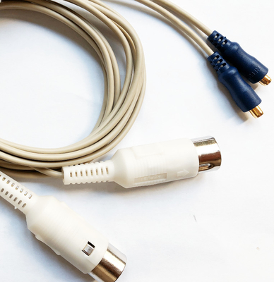 Câble de connexion pour l'aiguille d'EMG (adaptez pour la ligne en plastique concentrique les aiguilles d'EMG)