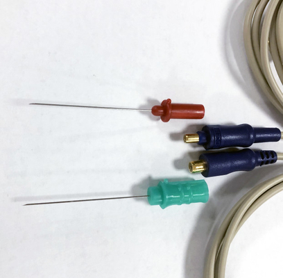 Câble de connexion pour l'aiguille d'EMG (adaptez pour la ligne en plastique concentrique les aiguilles d'EMG)