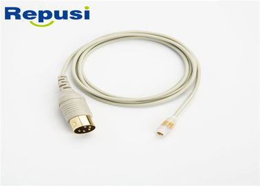 Resusable adaptent le câble d'EMG pour les aiguilles concentriques jetables d'EMG/aiguilles argentées