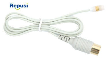 Resusable adaptent le câble d'EMG pour les aiguilles concentriques jetables d'EMG/aiguilles argentées