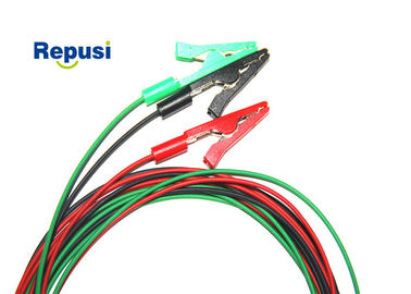 Tab Surface Alligator Clip Leads dans le secteur de neurologie choisit avec le noir de couleurs