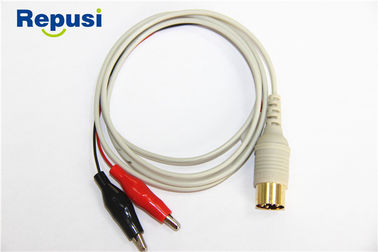 Câble de enregistrement protégé d'agrafe pour Tab Electrodes Wire Length adhésif 1.2m
