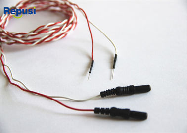 Couleur tordue jetable des électrodes 12 d'aiguille de Subdermal pour IOM