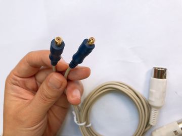 Le câble réutilisable concentrique d'électrode/EMG a protégé le câble