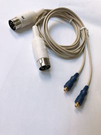 Le câble réutilisable concentrique d'électrode/EMG a protégé le câble