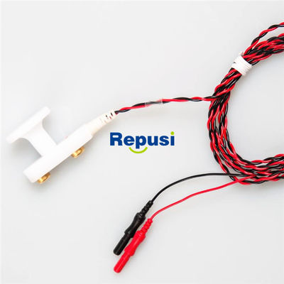 Type plat de fer d'EMG d'électrode iopolaire réutilisable de stimulant
