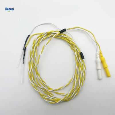 Électrodes stériles jetables colorées d'aiguille du fil EMG Subdermal de torsion