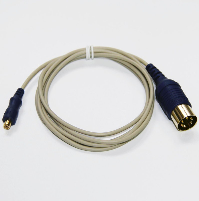 Câble de connexion pour l'aiguille d'EMG (adaptez pour la ligne en plastique concentrique les aiguilles d'EMG)
